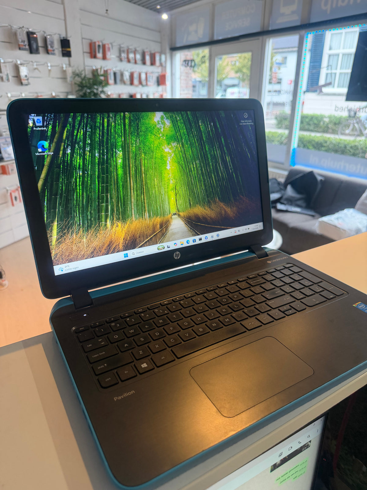 HP Notebook Blauw – Intel Core i3-5010U | 4 GB RAM | 15,6″ | Windows 11 Pro
