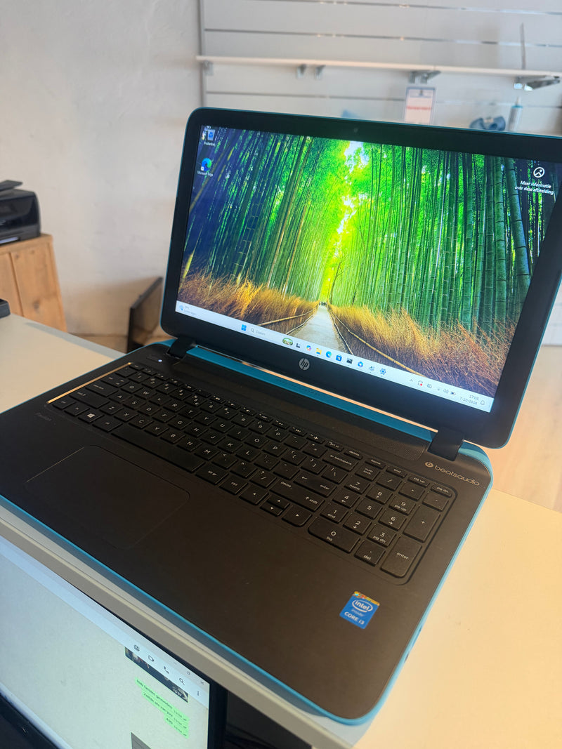 HP Notebook Blauw – Intel Core i3-5010U | 4 GB RAM | 15,6″ | Windows 11 Pro