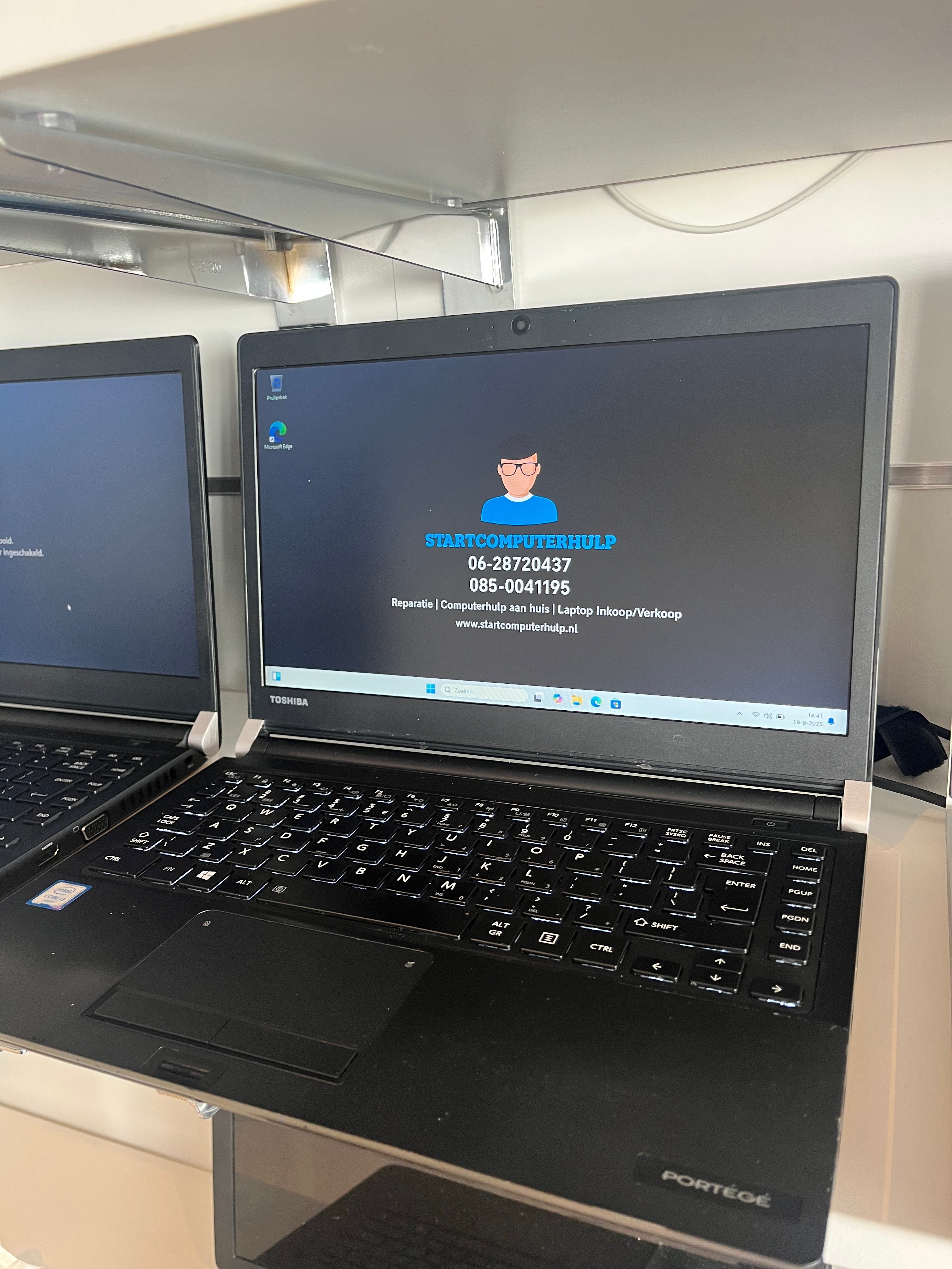 Toshiba Portégé A30-C-14C | Intel Core i3-6100U | 8 GB | 120 GB SSD | 13,3″ HD | Windows 11 Pro