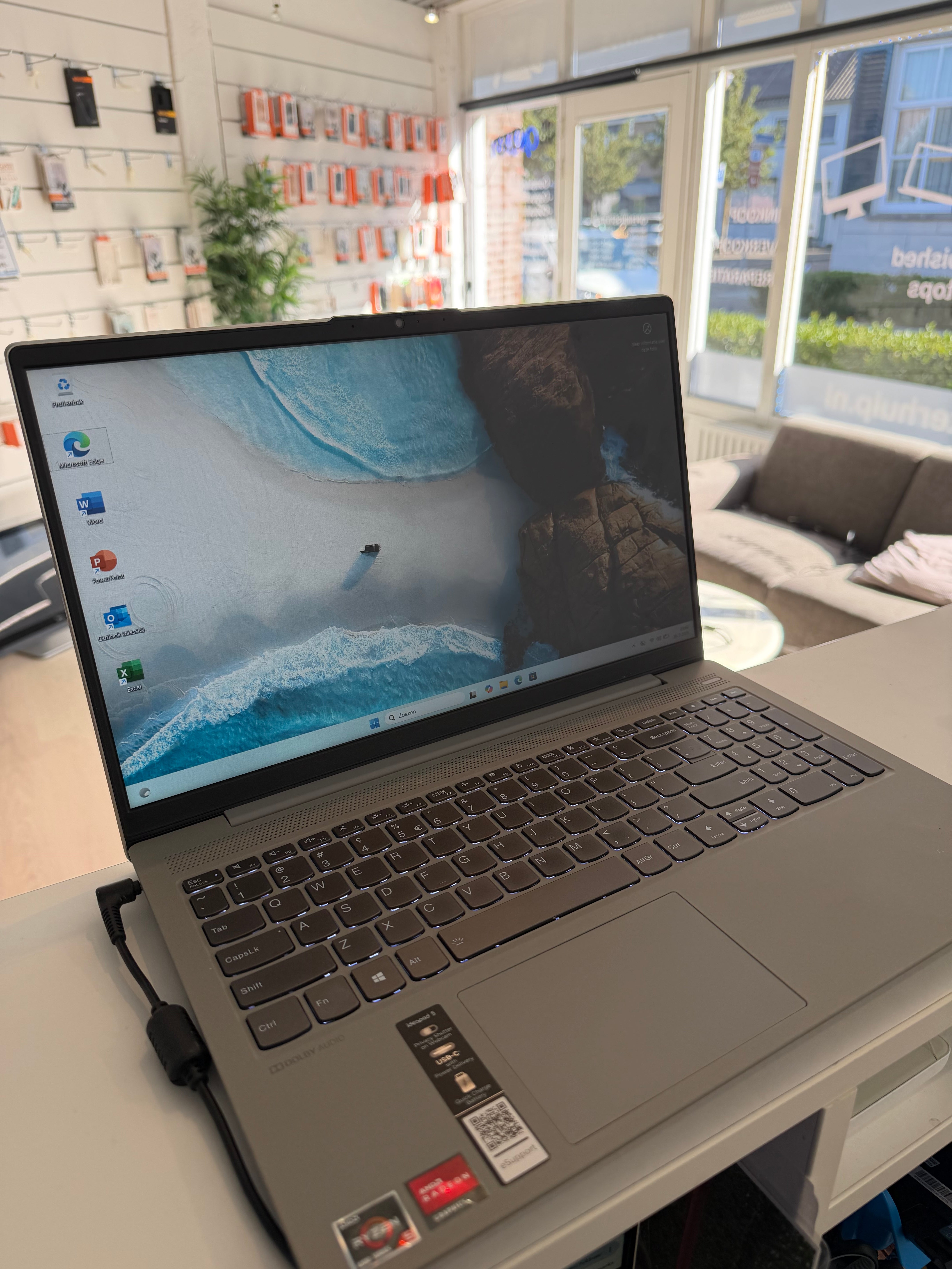 Lenovo IdeaPad 5 15ARE05 | Verlicht Toetsenbord | 15 INCH | AMD Ryzen 5 | 8GB RAM | 512GB SSD