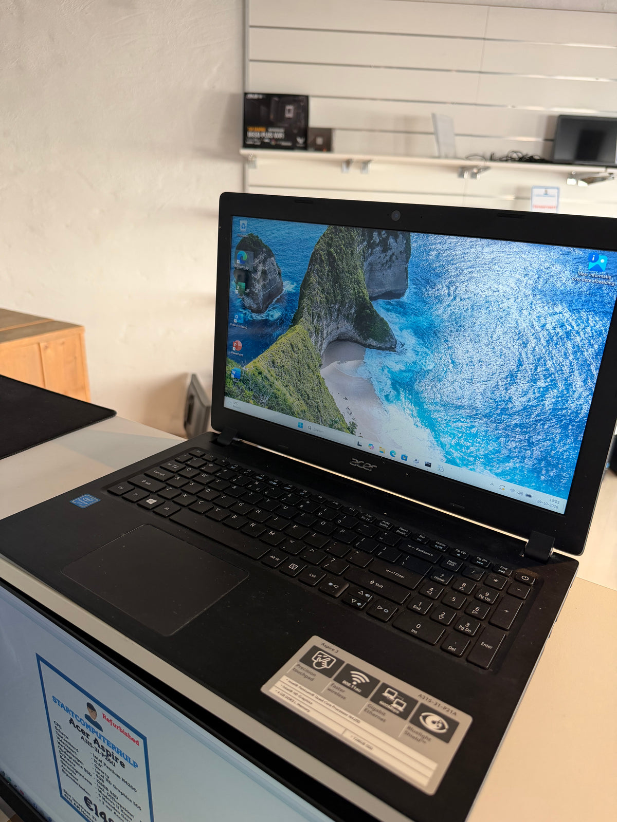 Acer Aspire 3 | Pentium N4200 | 4GB RAM | 128GB SSD | Windows 11 Home